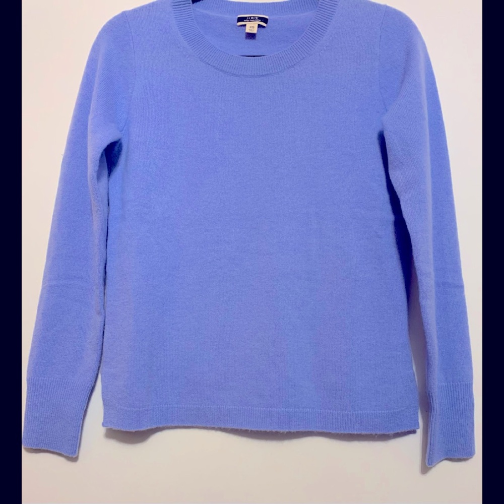 Powder Blue XS JCrew Cashmere Sweater